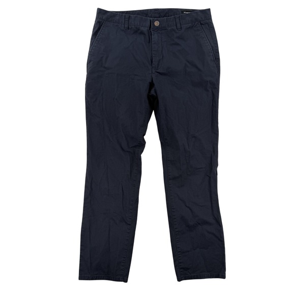 Bonobos Other - Bonobos Chino Pants Mens 34x30 Black Regular Fit Stretch Straight Casual Office